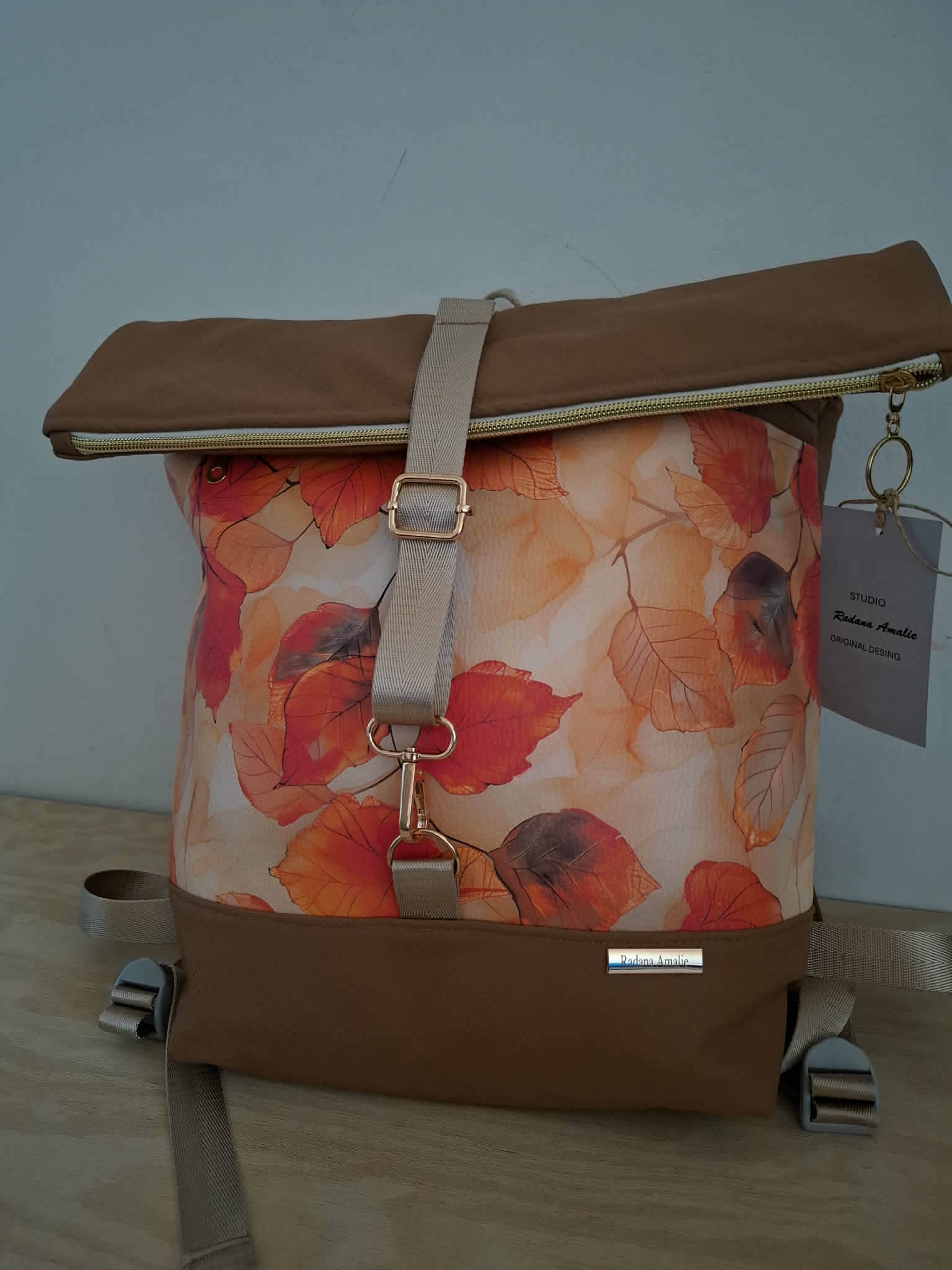 Dámský batoh Podzimní listí